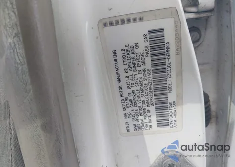 1998 Toyota Corolla Le from USA, damaged, VIN 1NXBR18E8WZ127466